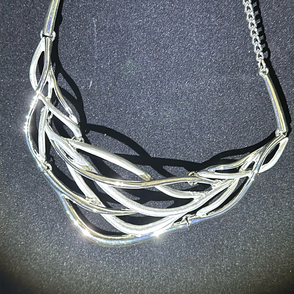 Handmade necklace and earrings set